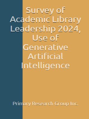 cover image of Use of Generative Artificial Intelligence